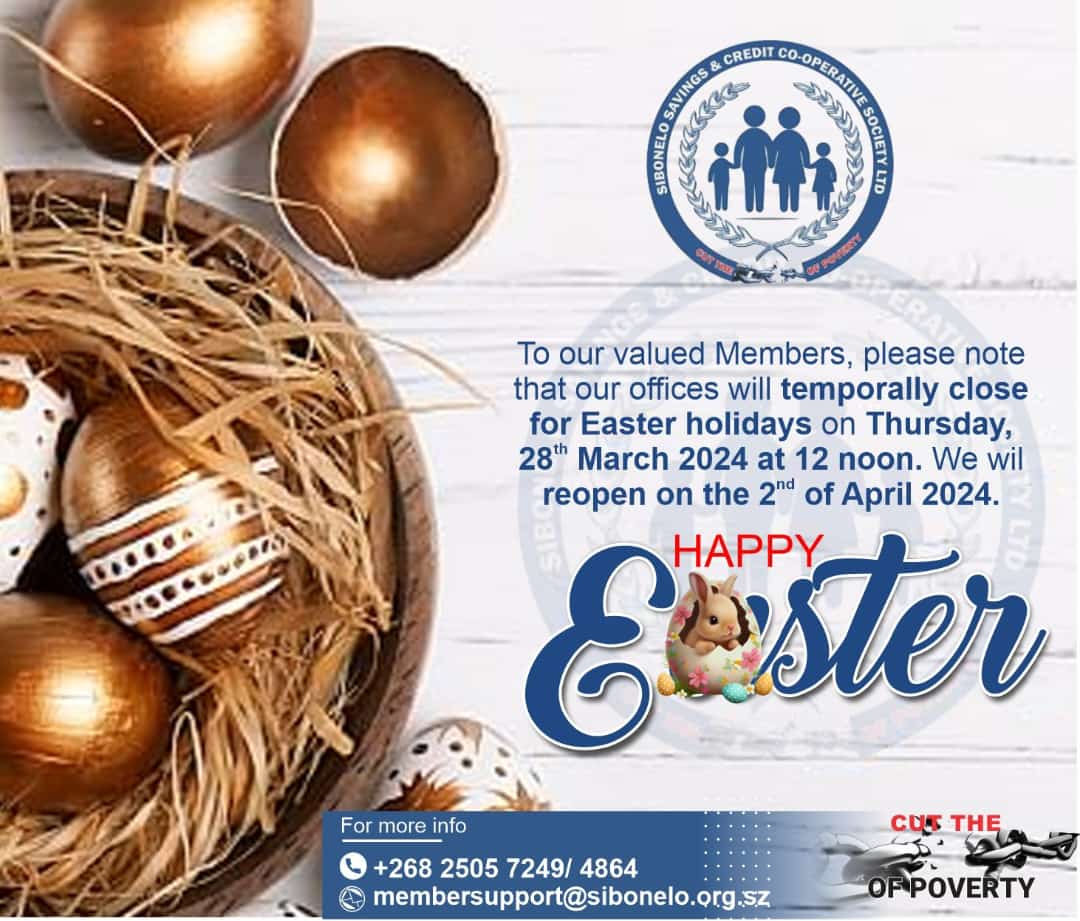 [Update] Office Closure for Easters Holidays