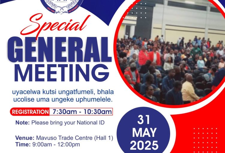 [NOTICE]: Special General Meeting 2025