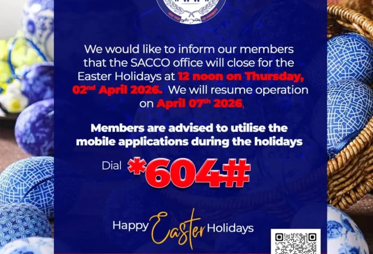 Office Closure for 2026 Easter Holidays
