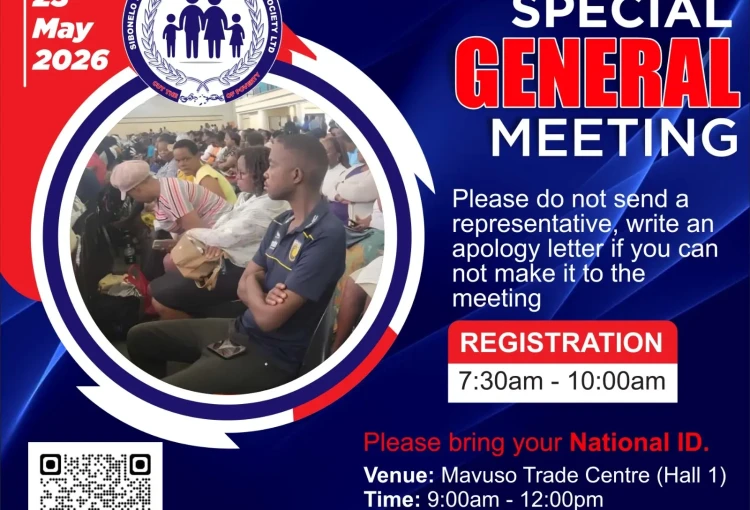 [NOTICE]: Special General Meeting 2026