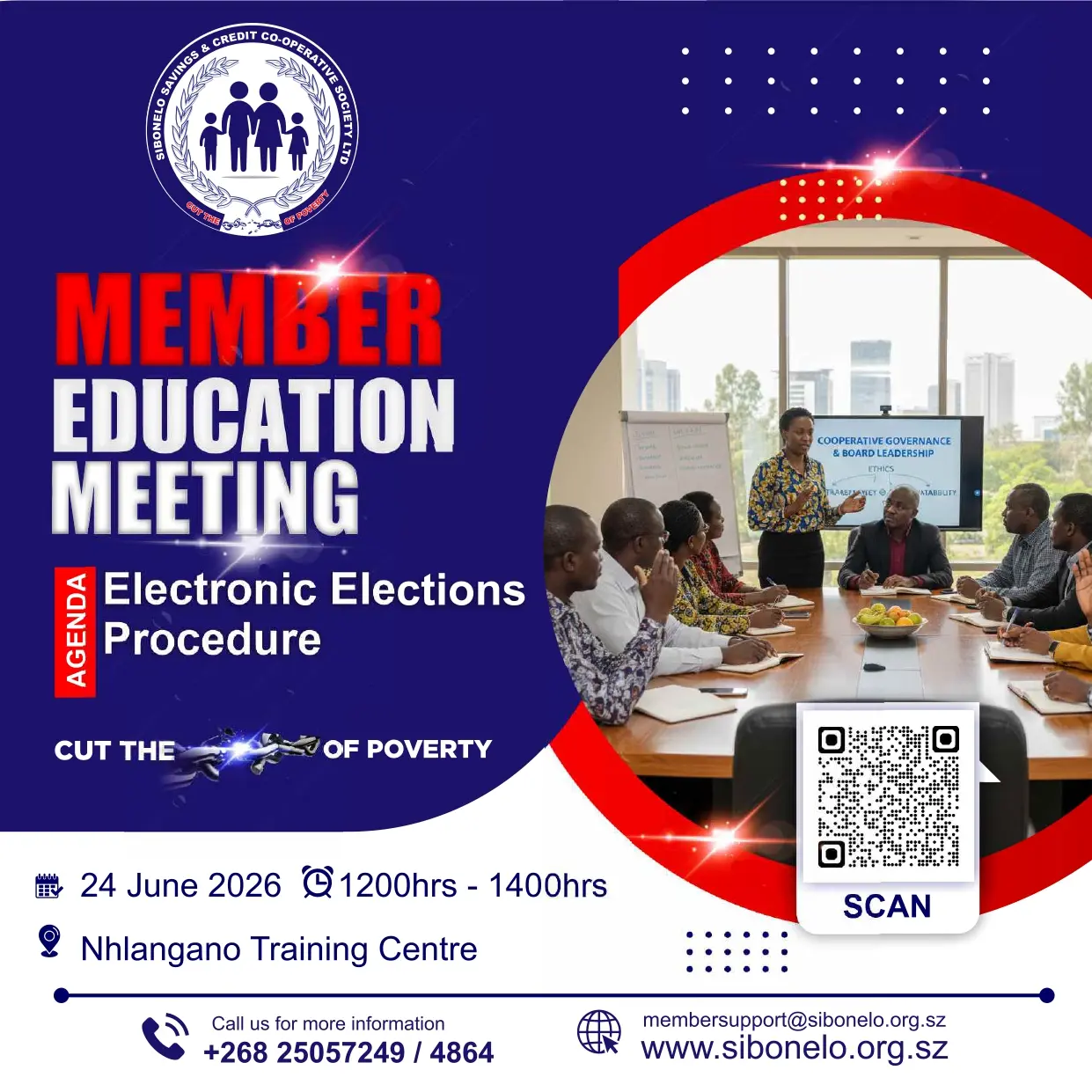 [NOTICE]: Member Education Meeting in Nhlangano