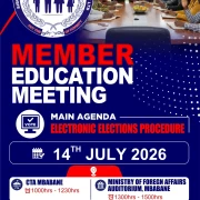 [NOTICE]: Member Education Meeting in Mbabane